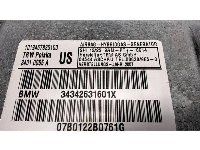Подушка безопасности двери 34342631601X, 34010055A   BMW X3 E83