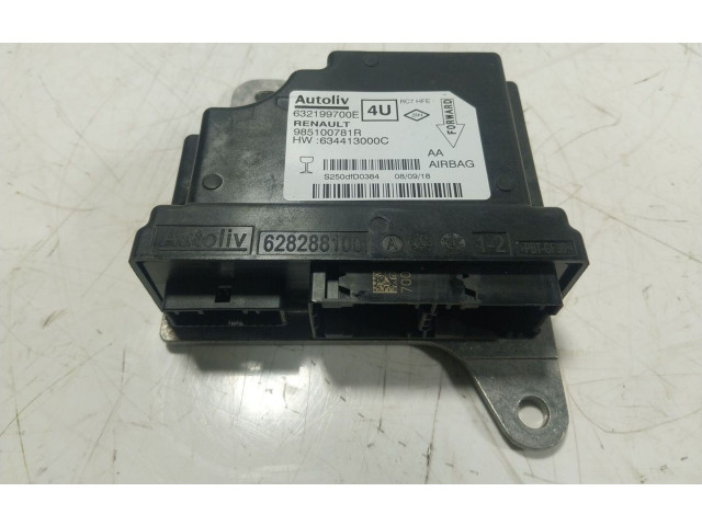 Блок управления надувных подушек 985100781R, 985100781R    Renault Kadjar  H5H 470,H5H 490 