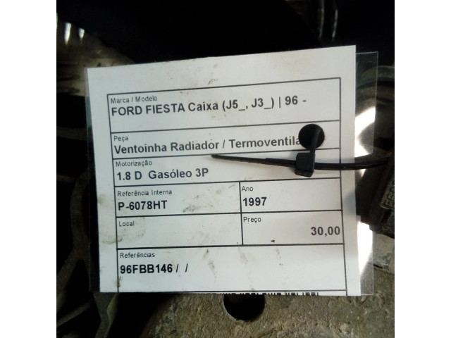 Вентилятор печки    96FBB146   Ford Fiesta