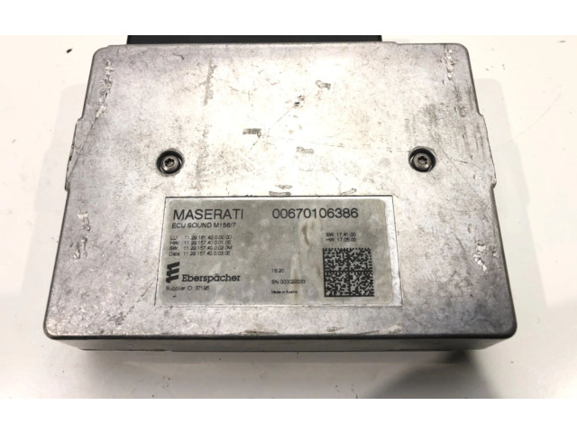 Другие блоки управления / модули    00670106386   Audi A6 C7