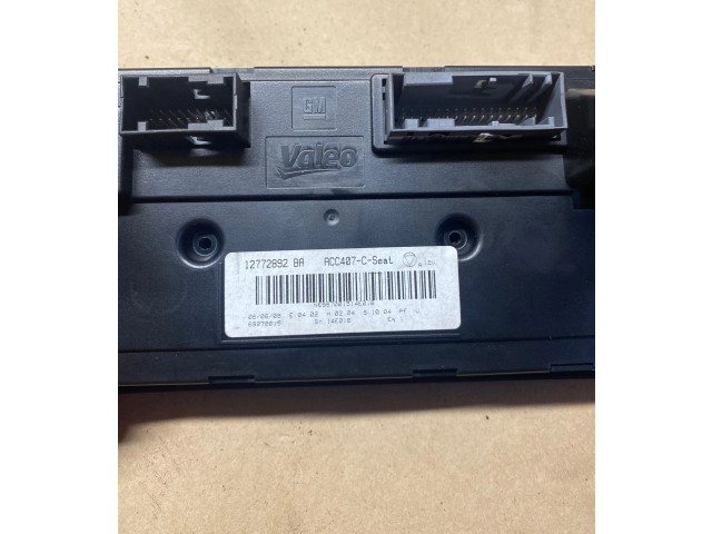 Блок управления климат-контролем 12772892, ACC407CS68L   Saab 9-3 Ver2