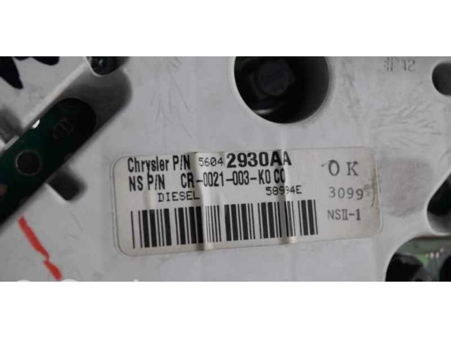 Панель приборов CUADROINSTRUMENTOS   Jeep Grand Cherokee       