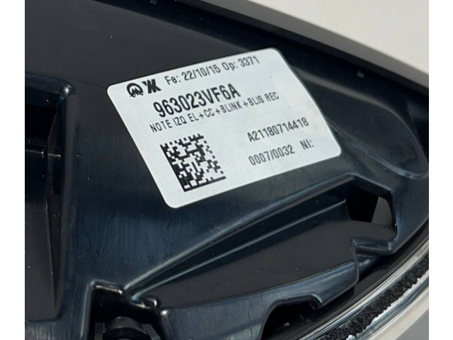 Zpětné zrcátko  Nissan Note (E12) 2015  212876225  