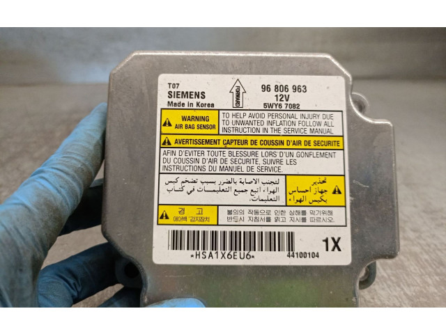 Блок подушек безопасности 96806963, 5WY67082SIEMENS   Chevrolet Aveo