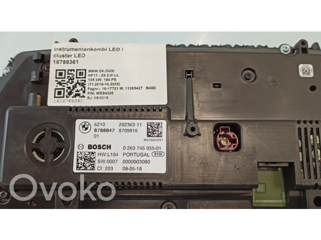 Панель приборов 022948, 62108788847   BMW Z4 g29       