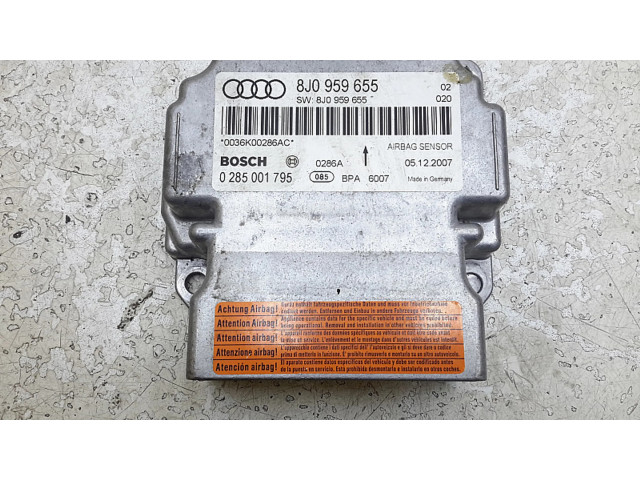 Блок подушек безопасности 8j0959655   Audi TT TTS Mk2