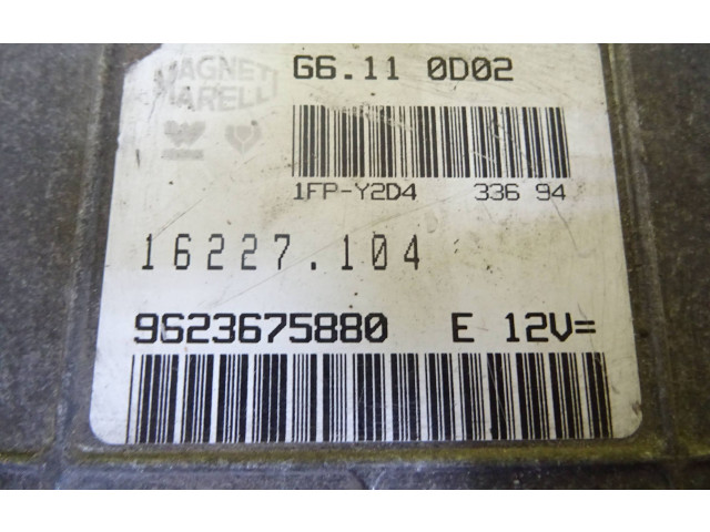 Řídící jednotka 9630278480, 0261204625   Peugeot 106 2000