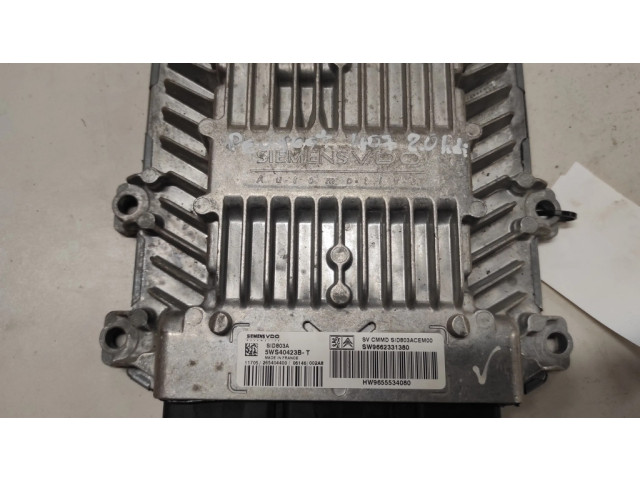 Řídící jednotka 5WS40423BT, SW9662331380   Peugeot 407 2006