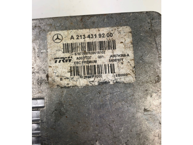 Jednotka ABS A2134319200   Mercede-Benz S W222 2018