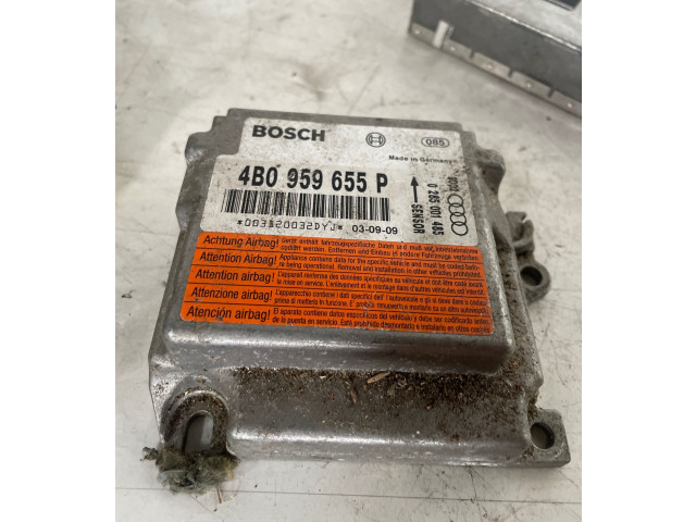 Блок подушек безопасности 4B0959655P, 083520032DYJ   Audi A4 S4 B6 8E 8H