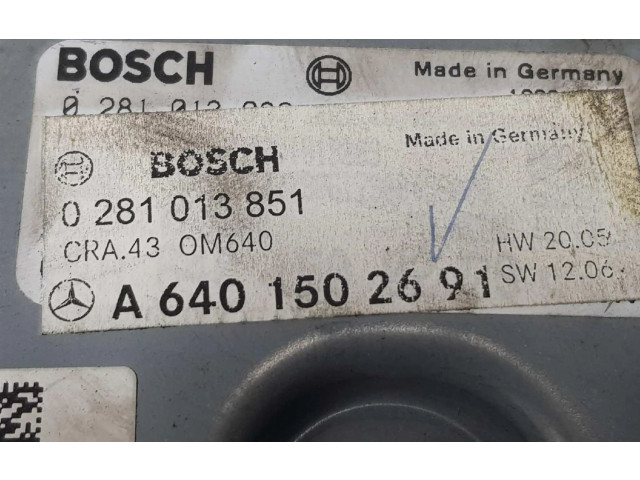 Řídící jednotka A6401502691, 6401502691   Mercedes-Benz B W245 2005