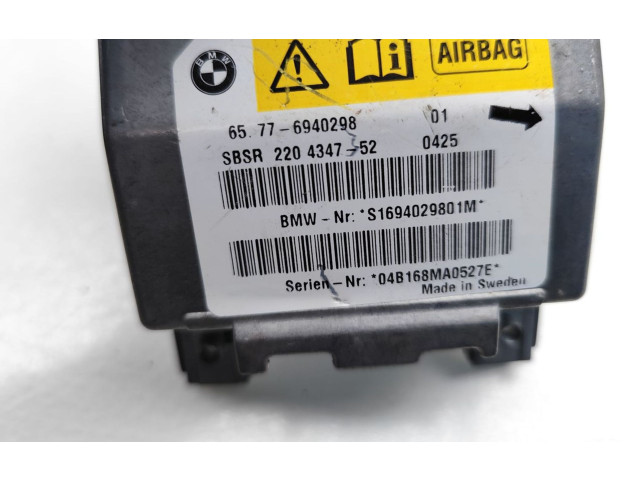 Блок подушек безопасности 6940298, 2204347-52   BMW 6 E63 E64