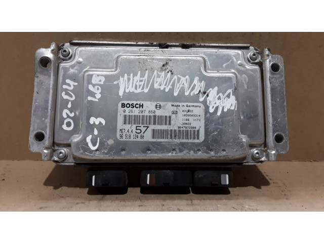 Řídící jednotka 9651812480, 0261207860   Citroen C3 2004