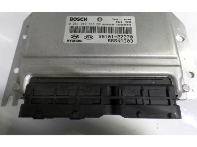 Řídící jednotka 0281010585, 27270   Hyundai Santa Fe 2004