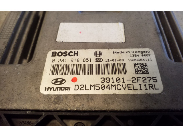 Řídící jednotka 391012F275, 0281018851   Hyundai ix35 2012
