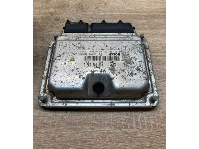 Блок управления двигателем ECU 030906032E, 0261204911   Volkswagen Lupo