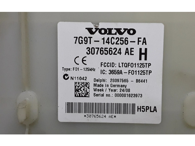   Pojistková skříňka 7G9T14C256FA, 30765624AE   Volvo XC70 2009