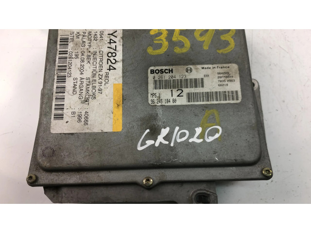 Řídící jednotka 9624518480, 0261204123   Citroen ZX 1996