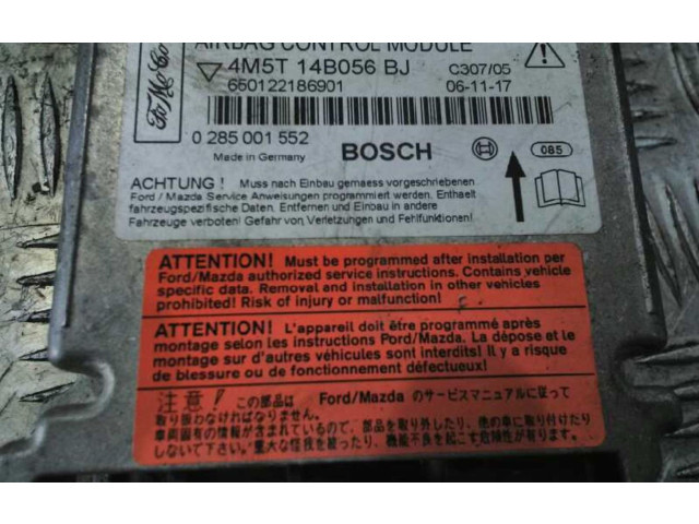 Блок подушек безопасности 4M5T14B056BJ   Ford Focus