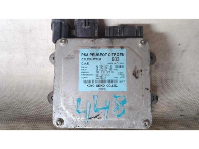 Řídící jednotka 9655460380, MODULOELECTRONICO   Peugeot 107 