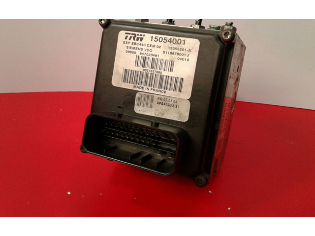 Jednotka ABS 9651857880   Peugeot 407 2004