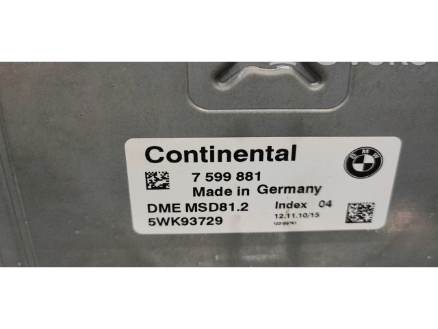 Řídící jednotka 7599881, 9237047   BMW 3 E90 E91 2009