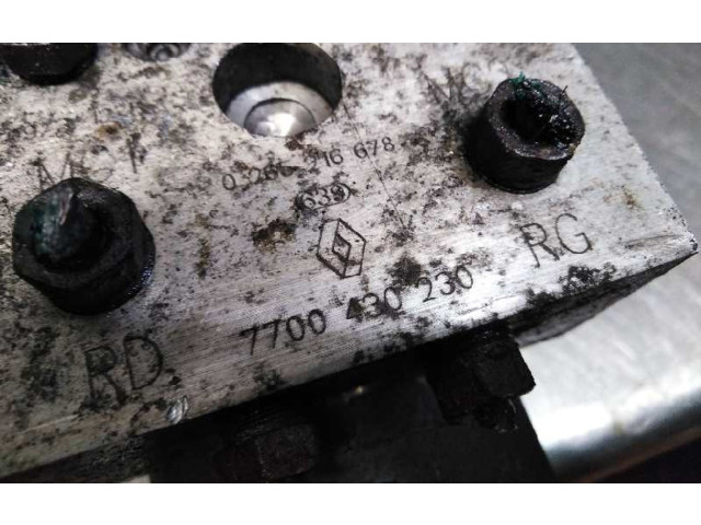 Блок АБС 7700430230   Renault  Megane I  1995 - 2002 года