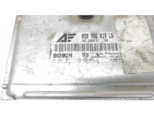 Блок управления двигателя 038906019LR, 0281011143   Ford Galaxy