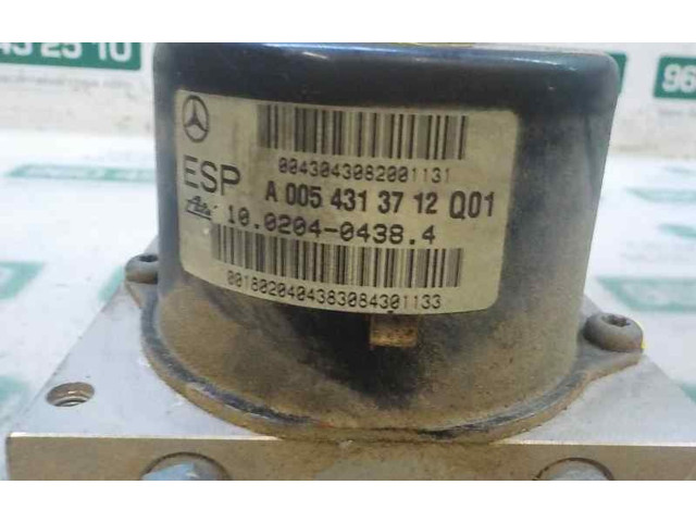 Jednotka ABS A0044316212, A0054313712   Mercedes-Benz SLK R170 2004