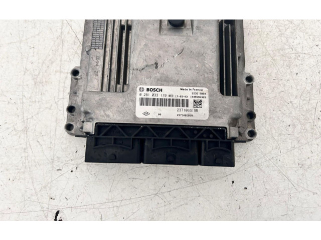 Řídící jednotka 237108281R, 0281033119   Renault Clio IV 2017