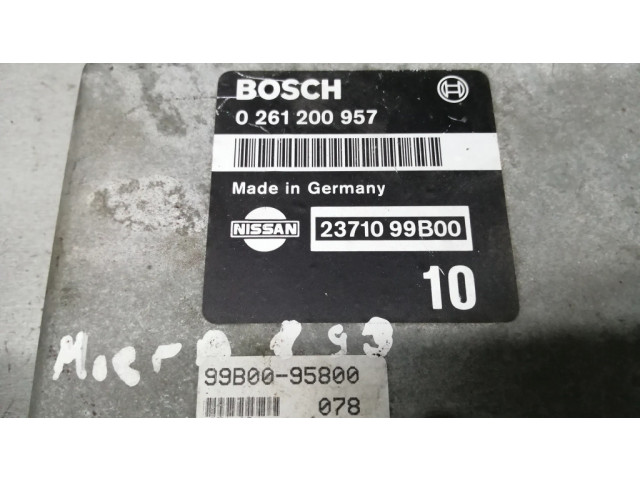 Řídící jednotka 2371099B00, 0261200957   Nissan Micra 1994