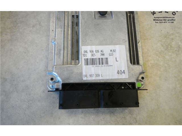 Поршень Блок управления двигателя 2,0 TDI 0281030258, 04L906026FS  Audi A4 Allroad B9  