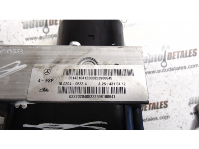 Jednotka ABS A2515452532, A2514310412   Mercedes-Benz GL X164 2009