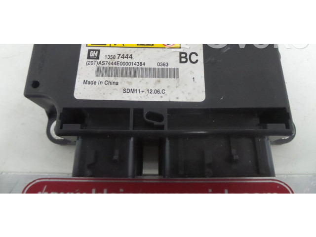 Блок подушек безопасности 13587444   Opel Antara