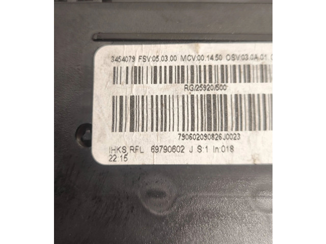 Блок управления климат-контролем 69790602, 3454079   Mini One  Cooper Coupe R56