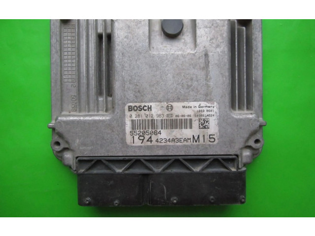 Řídící jednotka 55205064, 0281012963   Fiat Croma 2008
