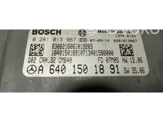 Řídící jednotka A6401501891   Mercedes-Benz B W245 2007