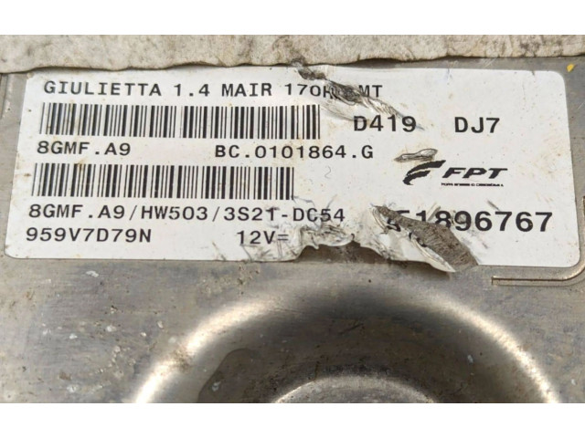 Řídící jednotka BC.0101864.G, 51896767   Alfa Romeo Giulietta 2013