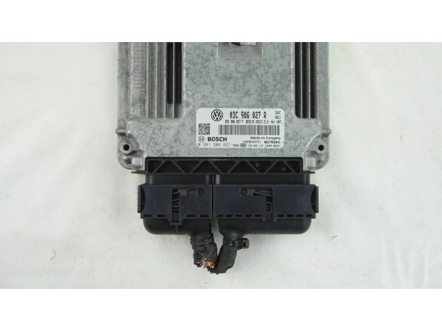 Блок управления двигателя 03C906027R, 03C906027F   Volkswagen Touran II