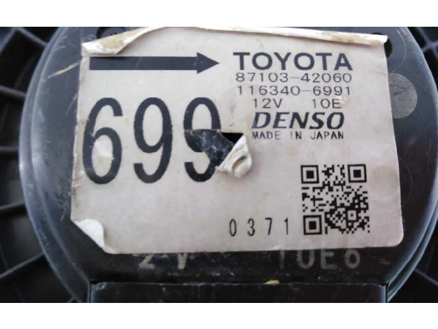 Вентилятор печки    8710342060, 1163406991   Toyota RAV 4 (XA10)