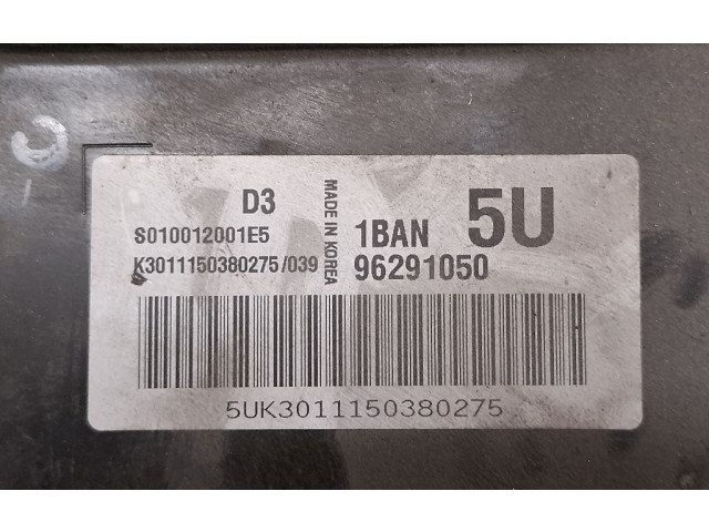 Řídící jednotka 96291050, 96291050   Daewoo Matiz 2003