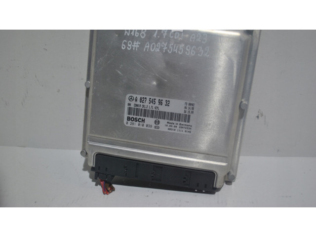 Řídící jednotka A0275459632   Mercedes-Benz A W168 2000