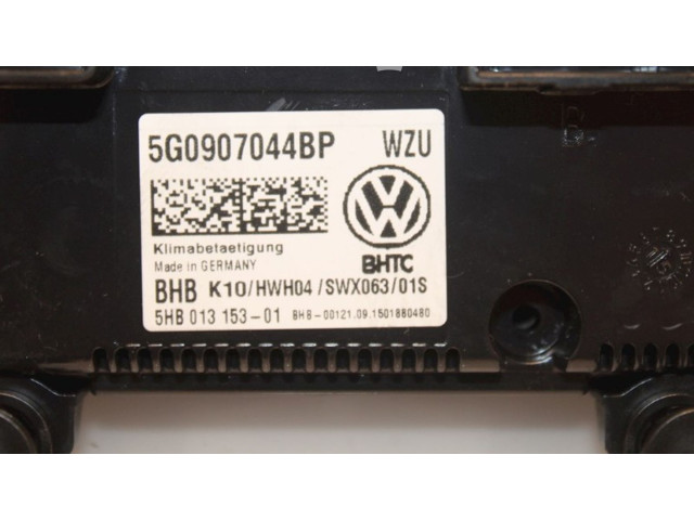 Блок управления климат-контролем 5G0907044BP, 5G0907044BP   Volkswagen Cross Touran II