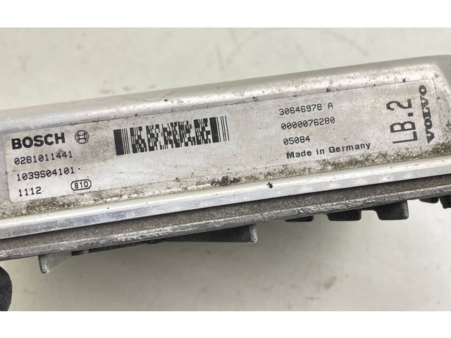 Řídící jednotka 30646978A, 0281011441   Volvo V70 2005