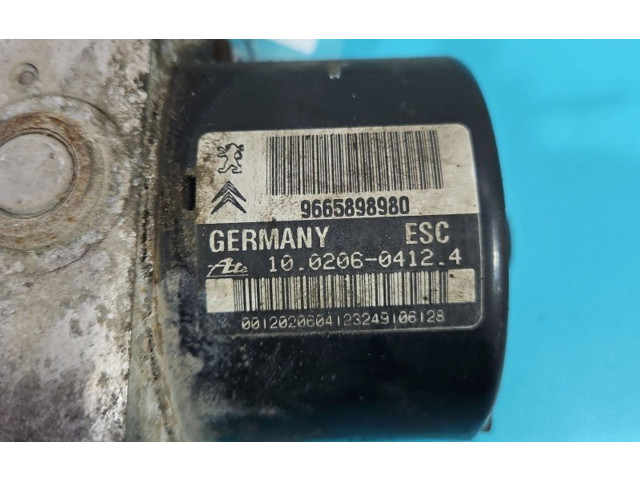 Jednotka ABS 9665898980, IMPRK1396399   Peugeot 207 2010