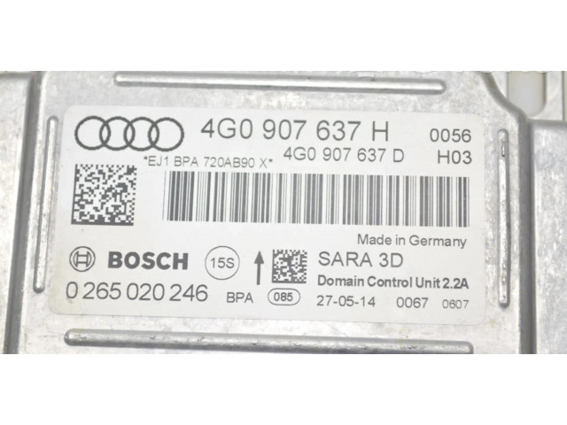 Блок управления 4G0907637H   Audi A6 S6 C7 4G