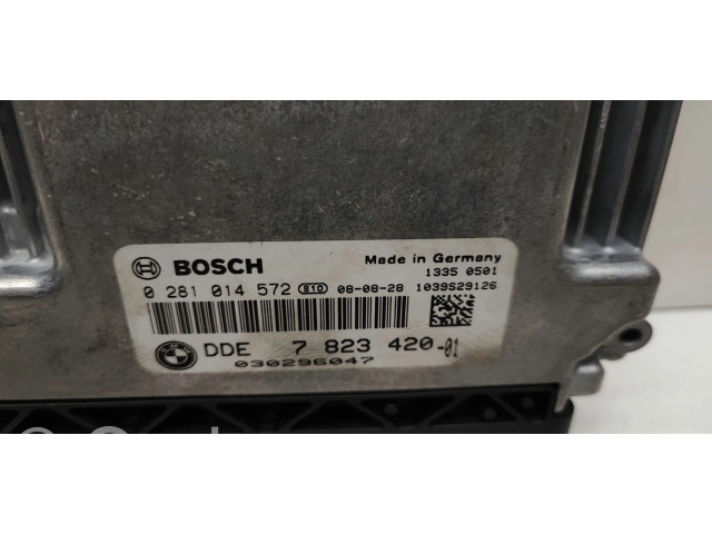 Řídící jednotka 7823420, 0281014572   BMW 3 E90 E91 2008