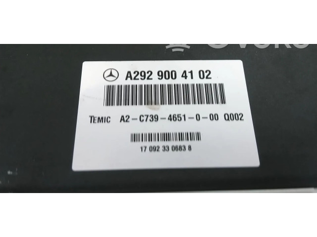 Блок управления A2929004102   Mercedes-Benz GLE (W166 - C292)