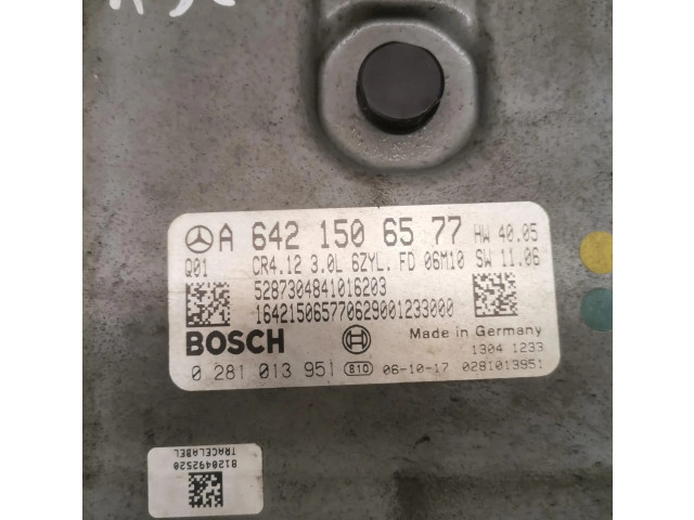 Блок управления двигателя a6421506577   Mercedes-Benz R W251
