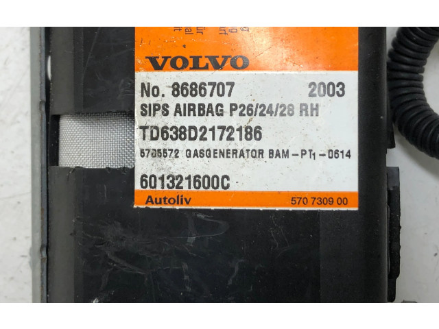 Подушка безопасности в сиденье 8686707, 601321600C   Volvo XC90